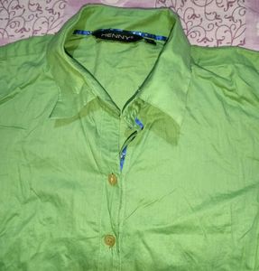 Green Formal Shirt