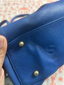Authentic Blue Sisley Handbag