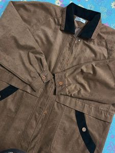 Vintage Suede-like Jacket