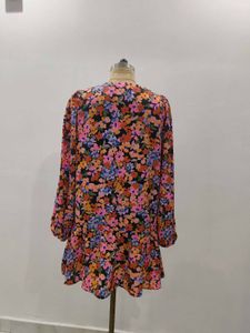 Floral Print Mini Dress (fixed price)