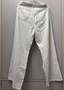 URBANIC Ripped Wide Jeans