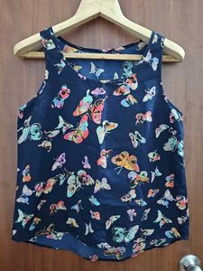 Fairycore Butterfly Print Tank Top