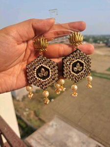 Fabric Earring