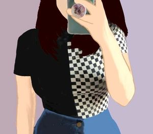 Shein Inspired Checkered Top