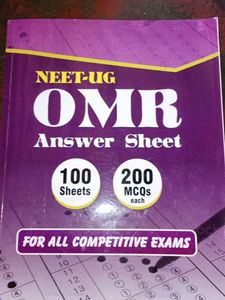 OMR sheet book
