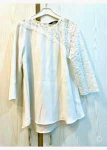 Elegant White Lace Top