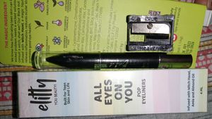 Elitty eyeliner &amp; Blue Heaven Kajal