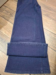 Wide Leg Denim Jeans