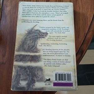 Harry Potter And Prisoner Of Azkaban Book