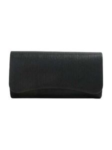 Code by Lifestyle Black Textured Clutch