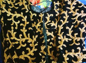 Thread Embroidery Design Blouse✨