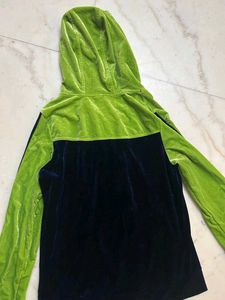 Velvet Hoodie Jacket