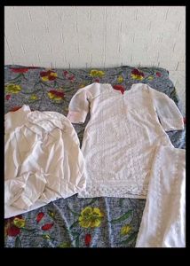 Full Chikankari KurtaUsed Set💓