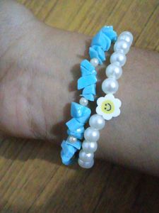 pair of Cute Beaded Bracelets