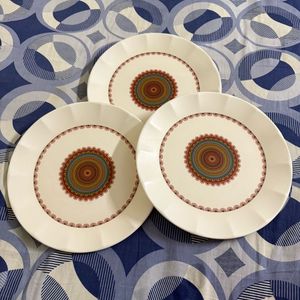 Set Of 5 Full Plates