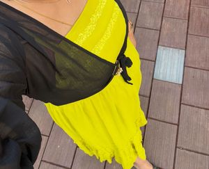 Anthea Green Embellished Dress