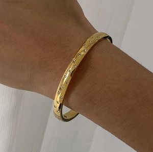 Star Studded bangle bracelet anti tarnish
