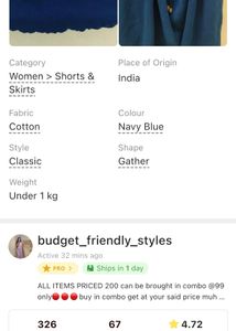 CLEARANCE SALE- 2 skirts