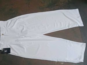white trousers