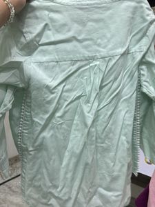 Mint Green Tunic Top