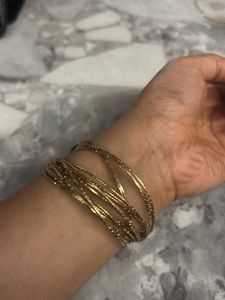 golden bangles