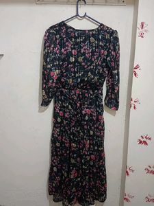 Floral Print Midi Dress