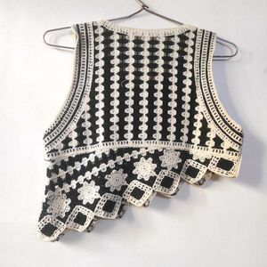Crochet Asymmetrical Tank Top