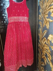 Heavy Party Wear Embellished Dress
