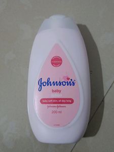 johnson's baby lotion 200 ml, new pack, not even opened