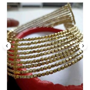 Gold Beaded necklaces