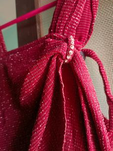 Maroon Bodycon Dress