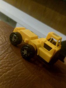 Yellow Toy Truck