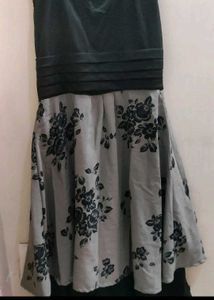 Combo Bodycon And Flared Western Wear