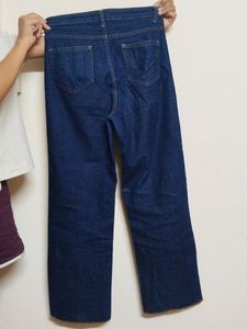 Brand New Dark Blue Flared Jeans