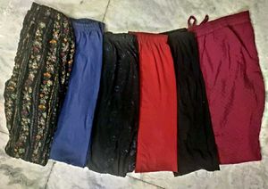 combo 6 cotton pants