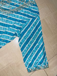Striped Blue Kurti