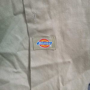 Men Dickies Work Shirt khaki