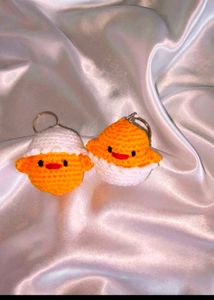 Restocked 8th Time Crochet Chick Keychain 🐣