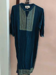 Bottle Green Kurta