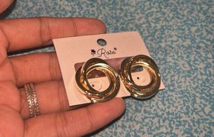 Golden Knot Earrings