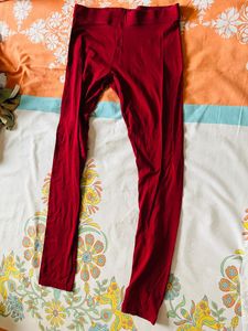Maroon Leggings