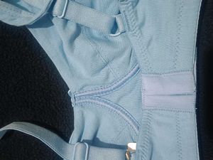 Sky Blue Cotton Bra