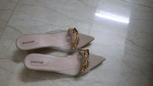 Beige Kitten Heels