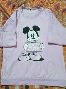 Mickey Mouse "Kafi Cute" Sweatshirt