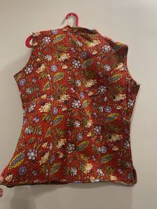 Double Side Jacket With Buttons