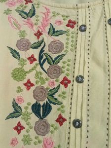 Elegant Embroidered Kurti