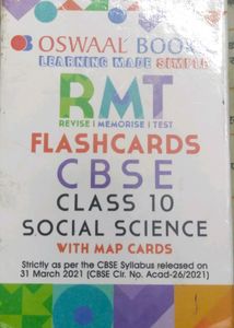 oswaal flash cards social studies