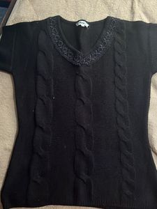 Woolen Black Top
