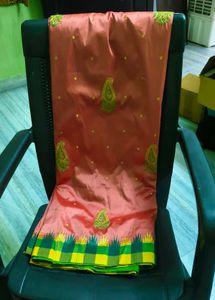 Elegant Embroidered Saree