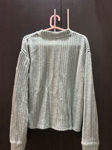 Sage Green Knit Top